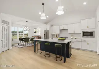 105 Windswept Lane, Beaufort, NC 28516 – photo 2: Open Concept Kitchen & Living Area