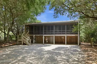 3904 Emerald Drive, Emerald Isle, NC 28594 – photo 4: Front Elevation with Screened Porch