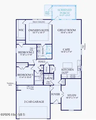1042 River Marsh Path SE, Southport, NC 28461 — 3-bedroom home in Southport Meadows, Southport, NC, photo 2 of 2