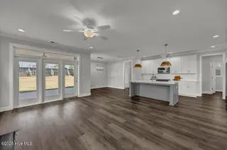 3747 Spicetree Drive, Wilmington, NC 28412 – photo 8: Living Room to Kitchen