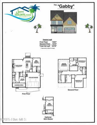208 Coastline Circle, Cedar Point, NC 28584 – photo 6: gabby floor plan