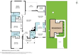 308 Rockland Drive, Greenville, NC 27858 – photo 2: Floor Plan