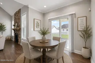 109 Michelle Dawn Drive, Goldsboro, NC 27534 – photo 14: 3 Breakfast Nook Staged with AI