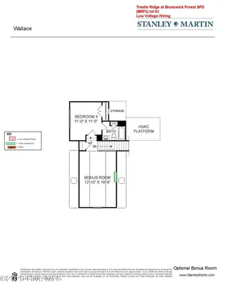 4511 Abberley Way 63, Leland, NC 28451 – photo 4: Wallace Floor plan BRF Lot 63_Page_2
