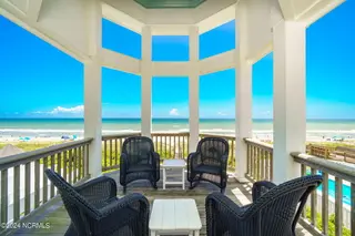 3107 Ocean Drive, Emerald Isle, NC 28594 – photo 3: Porches w/ expansive ocean views