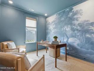 9251 Salty Breeze Place, Leland, NC 28451 — 5-bedroom home in Grand Park, Leland, NC, photo 9 of 42: Bedroom 3/Office