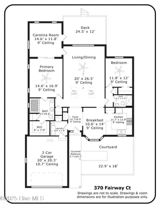 370 Fairway Court, Pinehurst, NC 28374 – photo 9: Floor Plan_370 Fairway Ct