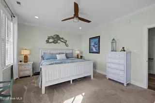 127 Sound Point Drive, Harkers Island, NC 28531 – photo 18: Master Bedroom View 3