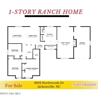 2602 Northwoods Drive, Jacksonville, NC 28540 – photo 4: 2602 Northwoods Dr