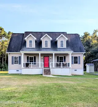 6505 Funston Road SE, Winnabow, NC 28479 — 3-bedroom home, Winnabow, NC, photo 2 of 3: Front View