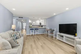 331 Salter Path Road 104 Beachwalk, Pine Knoll Shores, NC 28512 – photo 11: Open living room