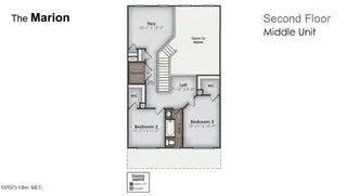 4209 Allsbrook Lane Unit 1064, Leland, NC 28451 – photo 4: Marion_Second Floor_Middle Unit