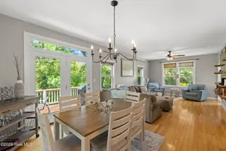 9804 Heath Place, Emerald Isle, NC 28594 – photo 12: Dining Rm:Liv Rm 2nd floor