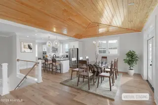 538 Sheldrake Court, Beaufort, NC 28516 – photo 5: Open Concept Dining and Kitchen