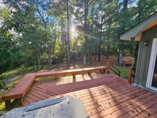 3235 Marsh View Drive SW, Supply, NC 28462 — 3-bedroom home in Lockwood Folly, Supply, NC, photo 23 of 36: Deck