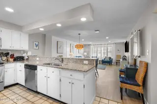 1505 Salter Path Road 409, Indian Beach, NC 28512 – photo 13: Kitchen and Living Space