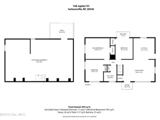 148 Jupiter Trail, Jacksonville, NC 28546 – photo 2: mls-Floorplan 14.8 Jupiter Trl