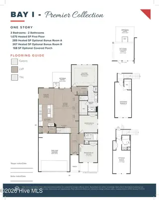 4503 Village Green Drive SW Homesite 91, Shallotte, NC 28470 — 3-bedroom home in Village Green SHLTE, Shallotte, NC, photo 5 of 49: Floorplan