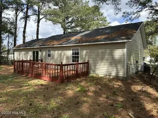 205 Commons Court, New Bern, NC 28560 — 3-bedroom home in Rivershore Commons, New Bern, NC, photo 13 of 15: 205 Commons Dr. Deck View