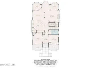 2744 Long Bay Drive SE, Southport, NC 28461 — 4-bedroom home in St James, Southport, NC, photo 17 of 74: 2744 Main Floor Plan