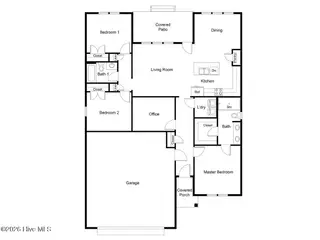 Lot 24 River Meadow Court, Spring Hope, NC 27882 – photo 4: Birch floor plan