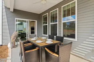 3355 Grand Park Way, Leland, NC 28451 – photo 17: Covered Porch 2 - Yates II B - Foxhall L