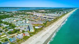 9201 Coast Guard Road F202, Emerald Isle, NC 28594 – photo 1: 23-web-or-mls-PB-Drone-BeachandSound