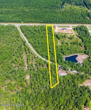3.23ac Wilmington Highway N, Holly Ridge, NC 28445 — lot, Holly Ridge, NC, photo 1 of 17: Drone Aerial