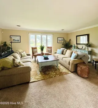 2128 Rivershore Road, Elizabeth City, NC 27909 — 3-bedroom home in Winslow Acres, Elizabeth City, NC, photo 7 of 48: Large Living Room