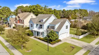 204 N Brig Drive, Hampstead, NC 28443 – photo 2: Front Yard - Side Aerial Image