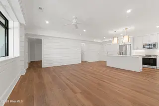 805 Mulberry Street Unit 113, Beaufort, NC 28516 – photo 6: Open Kitchen and Living Area
