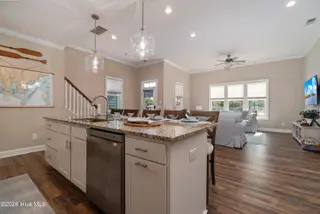 317 Sea Hawk Street, Beaufort, NC 28516 – photo 18: Dining /Kitchen areas view