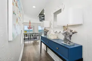 7313 Ocean Drive, Emerald Isle, NC 28594 – photo 23: Hallway to Dining Area