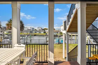524 N Kinston Avenue, Atlantic Beach, NC 28512 – photo 5: Back Deck with Canal View
