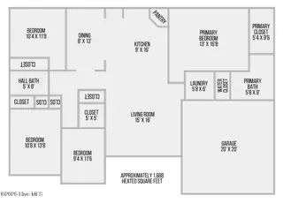 3043 Falcon Court, Deep Run, NC 28525 – photo 2: 3043Falcon-floorplan