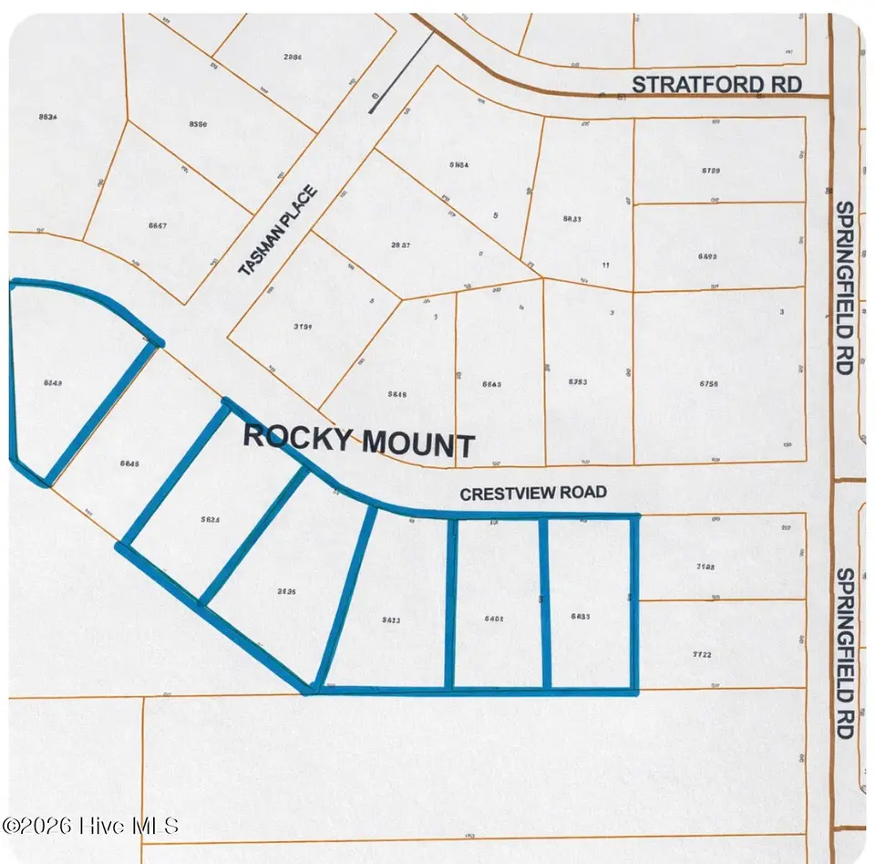 Lot 4 4 Crestview Road, Rocky Mount, NC 27801 – photo 1 of 1: plat