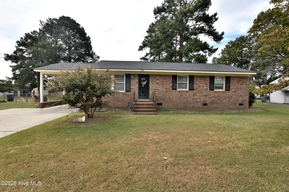 3621 Gail Drive, Rocky Mount, NC 27804 — 3-bedroom home in Woodridge, Rocky Mount, NC, photo 1 of 32: Front View