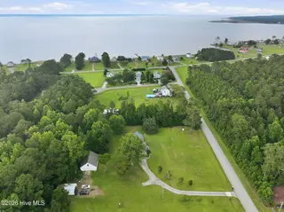 225 Godfrey Boulevard, Havelock, NC 28532 – photo 3: Aerial view looking at the Neuse River