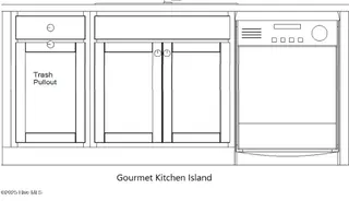 7431 Linda Vista Lane, Leland, NC 28451 – photo 13: Kitchen Cabinet Layout