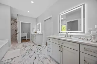 107 Devonshire Avenue W W, Seven Lakes, NC 27376 – photo 17: Master bath LED Mirrors