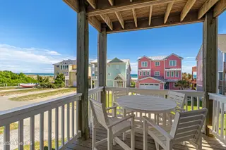 203 Ocean Boulevard 203-B Triple S Condos, Atlantic Beach, NC 28512 – photo 24: Covered deck with ocean views