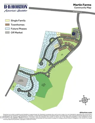 605 Wilder Bloom Path, Aberdeen, NC 28315 – photo 23: Martin Farms - Site Map - OVERALL