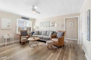 902 Ocean Drive E&W, Emerald Isle, NC 28594 – photo 4: Living Room - West Side