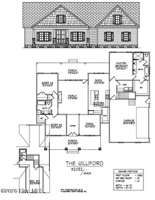 143 Hillstead Way, Smithfield, NC 27577 – photo 2: Williford Cut Sheet