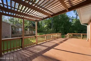 6207 Gondolier Drive, New Bern, NC 28560 – photo 8: Pergola over deck
