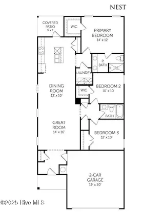 507 Bellefonte Court, Richlands, NC 28574 – photo 2: Floor Plan