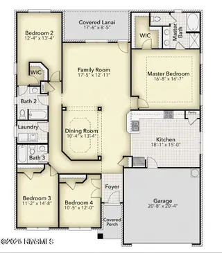 1205 St Simons Drive SE, Bolivia, NC 28422 – photo 4: 2316 Floorplan