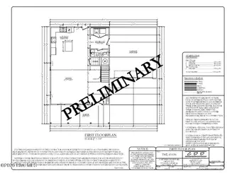 103 Maple Court, Havelock, NC 28532 – photo 2: Preliminary First Floor Plan