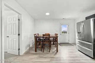 800 Compass Drive, Elizabeth City, NC 27909 — 3-bedroom home in Hunters Lake, Elizabeth City, NC, photo 13 of 39: Dining Area
