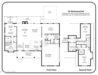 45 Richmond Road, Jackson Springs, NC 27281 – photo 2: Home Floor Plan – 45 Richmond Rd